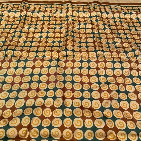 Yves Saint Laurent Vintage Patterned Scarf - Picture 2 of 5